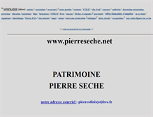 Tablet Screenshot of pierreseche.net